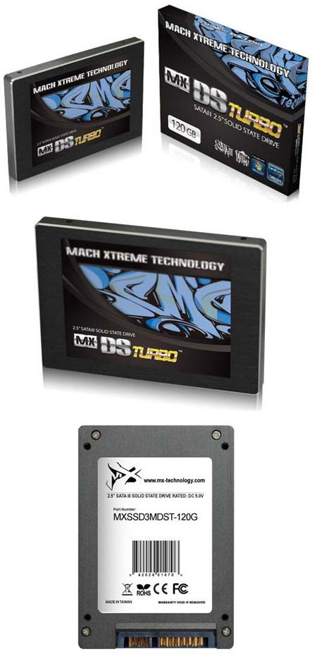 Mach Xtreme выкатывает шустрый SSD MX-DS Turbo